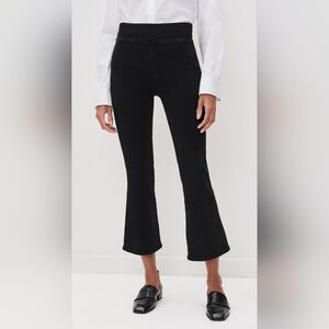 FRAME Jetset Crop Mini Boot Pull-On Pant Black Size 2